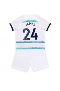 Chelsea Reece James #24 Babytruitje Uit tenue Kind 2022-23 Korte Mouw (+ Korte broeken)